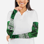 Aotearoa Iwi Ngati Maniapoto Arm Sleeves Maori Wharenui House Tribal Pattern