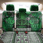Aotearoa Iwi Ngati Maniapoto Back Car Seat Cover Maori Wharenui House Tribal Pattern