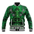 Aotearoa Iwi Ngati Maniapoto Baseball Jacket Maori Wharenui House Tribal Pattern