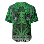 Aotearoa Iwi Ngati Maniapoto Baseball Jersey Maori Wharenui House Tribal Pattern