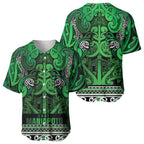 Aotearoa Iwi Ngati Maniapoto Baseball Jersey Maori Wharenui House Tribal Pattern