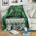 Aotearoa Iwi Ngati Maniapoto Blanket Maori Wharenui House Tribal Pattern