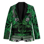 Aotearoa Iwi Ngati Maniapoto Blazer Maori Wharenui House Tribal Pattern