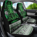 Aotearoa Iwi Ngati Maniapoto Car Seat Cover Maori Wharenui House Tribal Pattern