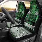 Aotearoa Iwi Ngati Maniapoto Car Seat Cover Maori Wharenui House Tribal Pattern