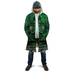 Aotearoa Iwi Ngati Maniapoto Cloak Maori Wharenui House Tribal Pattern