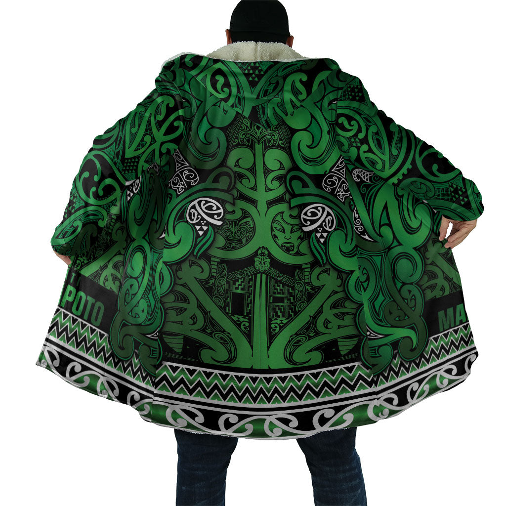 Aotearoa Iwi Ngati Maniapoto Cloak Maori Wharenui House Tribal Pattern