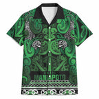 Aotearoa Iwi Ngati Maniapoto Hawaiian Shirt Maori Wharenui House Tribal Pattern