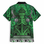 Aotearoa Iwi Ngati Maniapoto Hawaiian Shirt Maori Wharenui House Tribal Pattern