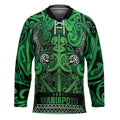 Aotearoa Iwi Ngati Maniapoto Hockey Jersey Maori Wharenui House Tribal Pattern