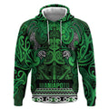 Aotearoa Iwi Ngati Maniapoto Hoodie Maori Wharenui House Tribal Pattern