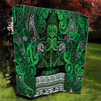 Aotearoa Iwi Ngati Maniapoto Quilt Maori Wharenui House Tribal Pattern