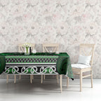 Aotearoa Iwi Ngati Maniapoto Tablecloth Maori Wharenui House Tribal Pattern