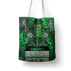 Aotearoa Iwi Ngati Maniapoto Tote Bag Maori Wharenui House Tribal Pattern