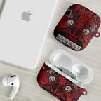 Aotearoa Iwi Te Arawa AirPods Case Maori Wharenui House Tribal Pattern