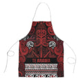 Aotearoa Iwi Te Arawa Apron Maori Wharenui House Tribal Pattern