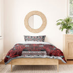 Aotearoa Iwi Te Arawa Bedding Set Maori Wharenui House Tribal Pattern