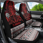 Aotearoa Iwi Te Arawa Car Seat Cover Maori Wharenui House Tribal Pattern