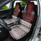 Aotearoa Iwi Te Arawa Car Seat Cover Maori Wharenui House Tribal Pattern