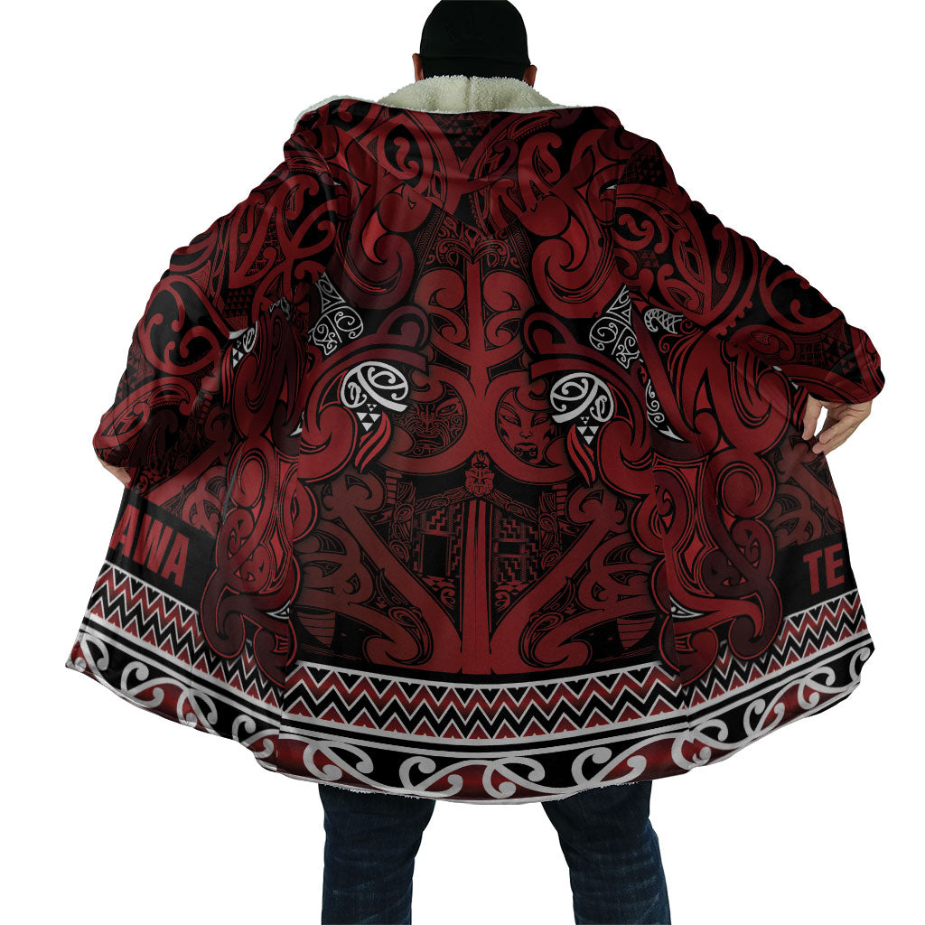 Aotearoa Iwi Te Arawa Cloak Maori Wharenui House Tribal Pattern