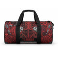 Aotearoa Iwi Te Arawa Duffle Bag Maori Wharenui House Tribal Pattern