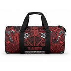 Aotearoa Iwi Te Arawa Duffle Bag Maori Wharenui House Tribal Pattern