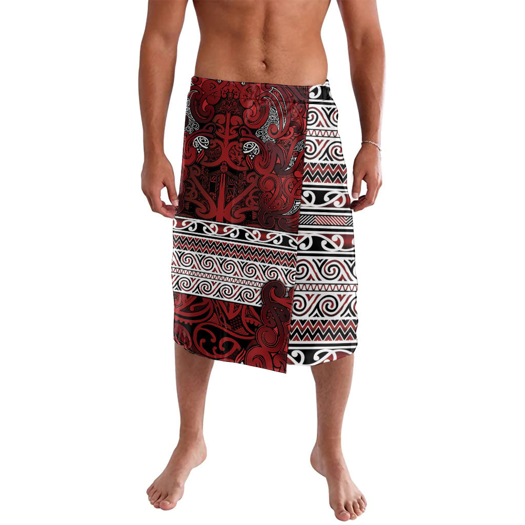Aotearoa Iwi Te Arawa Lavalava Maori Wharenui House Tribal Pattern