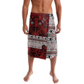 Aotearoa Iwi Te Arawa Lavalava Maori Wharenui House Tribal Pattern