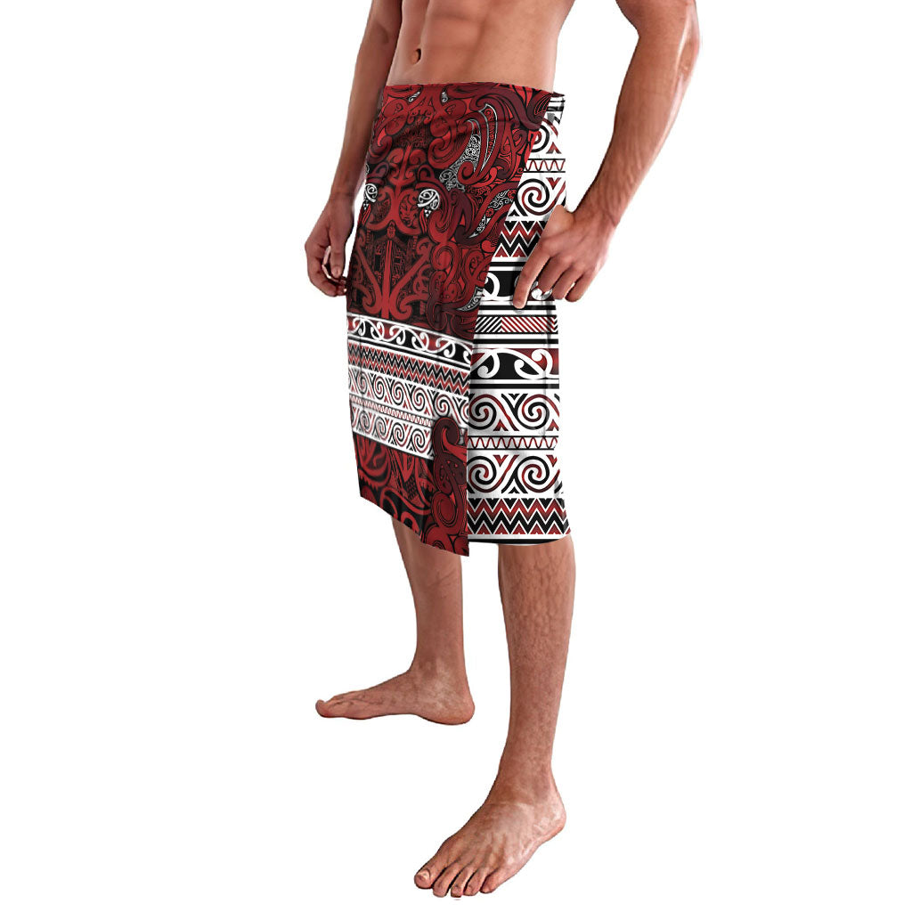 Aotearoa Iwi Te Arawa Lavalava Maori Wharenui House Tribal Pattern