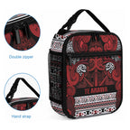 Aotearoa Iwi Te Arawa Lunch Bag Maori Wharenui House Tribal Pattern