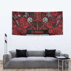 Aotearoa Iwi Te Arawa Tapestry Maori Wharenui House Tribal Pattern
