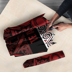 Aotearoa Iwi Te Arawa Umbrella Maori Wharenui House Tribal Pattern