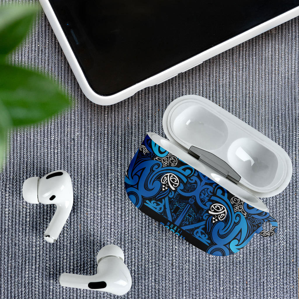 Aotearoa Iwi Ngati Porou AirPods Case Maori Wharenui House Tribal Pattern