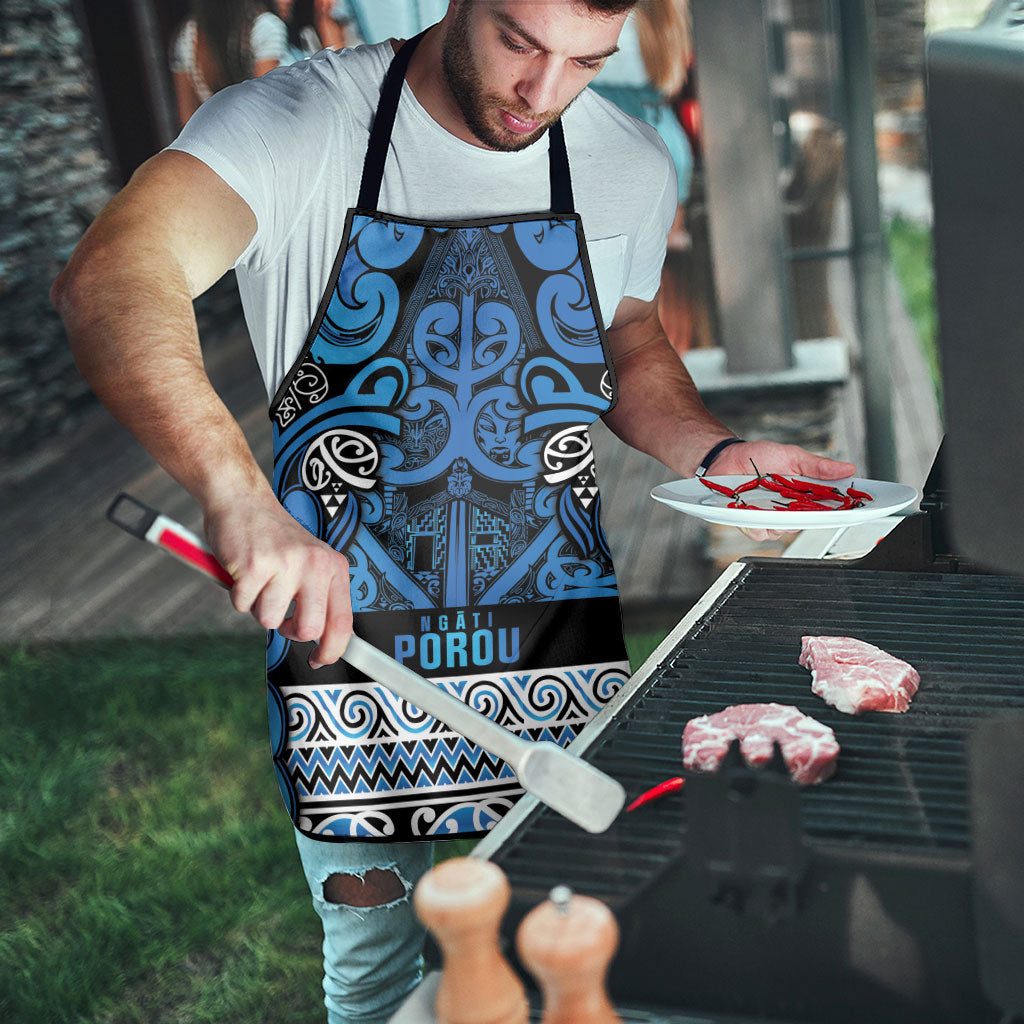 Aotearoa Iwi Ngati Porou Apron Maori Wharenui House Tribal Pattern