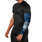 Aotearoa Iwi Ngati Porou Arm Sleeves Maori Wharenui House Tribal Pattern