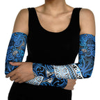 Aotearoa Iwi Ngati Porou Arm Sleeves Maori Wharenui House Tribal Pattern