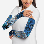 Aotearoa Iwi Ngati Porou Arm Sleeves Maori Wharenui House Tribal Pattern
