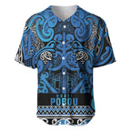 Aotearoa Iwi Ngati Porou Baseball Jersey Maori Wharenui House Tribal Pattern