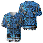 Aotearoa Iwi Ngati Porou Baseball Jersey Maori Wharenui House Tribal Pattern