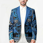 Aotearoa Iwi Ngati Porou Blazer Maori Wharenui House Tribal Pattern