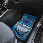 Aotearoa Iwi Ngati Porou Car Mats Maori Wharenui House Tribal Pattern