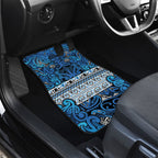 Aotearoa Iwi Ngati Porou Car Mats Maori Wharenui House Tribal Pattern