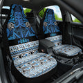 Aotearoa Iwi Ngati Porou Car Seat Cover Maori Wharenui House Tribal Pattern