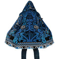 Aotearoa Iwi Ngati Porou Cloak Maori Wharenui House Tribal Pattern