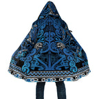 Aotearoa Iwi Ngati Porou Cloak Maori Wharenui House Tribal Pattern