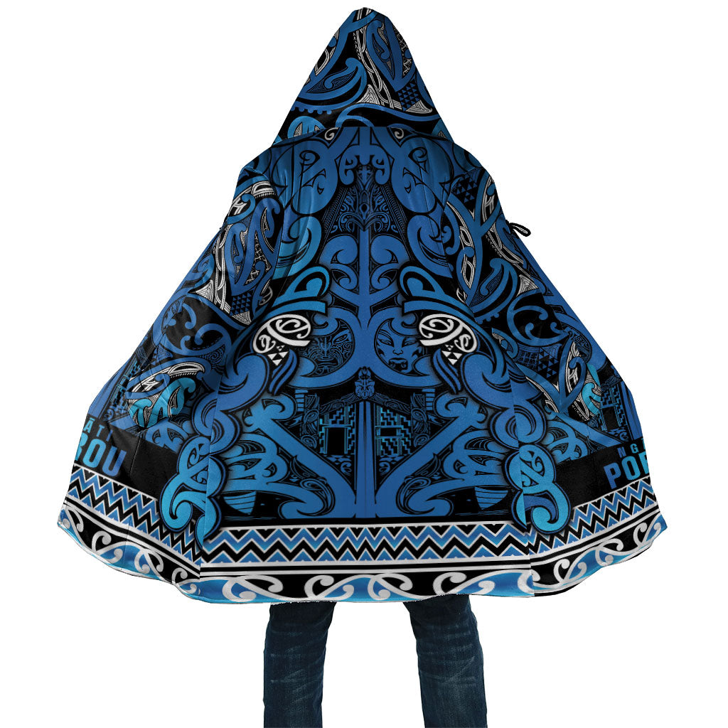 Aotearoa Iwi Ngati Porou Cloak Maori Wharenui House Tribal Pattern