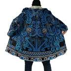 Aotearoa Iwi Ngati Porou Cloak Maori Wharenui House Tribal Pattern