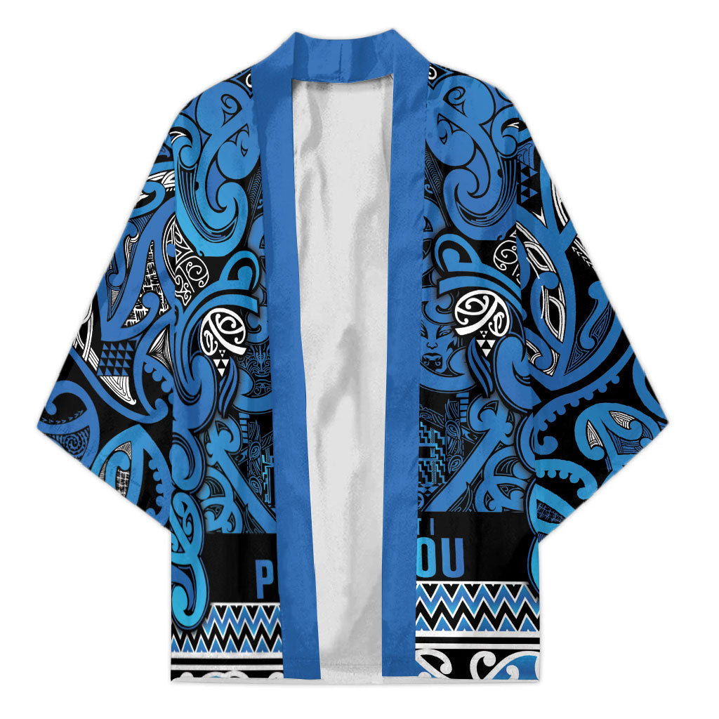 Aotearoa Iwi Ngati Porou Kimono Maori Wharenui House Tribal Pattern