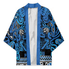 Aotearoa Iwi Ngati Porou Kimono Maori Wharenui House Tribal Pattern