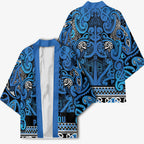 Aotearoa Iwi Ngati Porou Kimono Maori Wharenui House Tribal Pattern